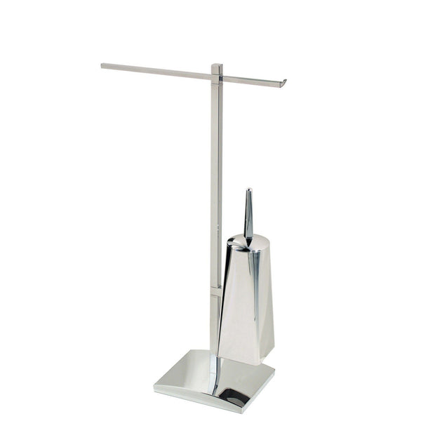 Koh-I-Noor Akka 5036 Portascopino Con Portasciugamano E Portarotolo Cromo