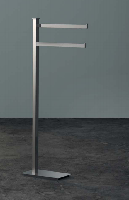 Set piantane portasciugamani e portarotolo porta scopino cromo Units Colombo