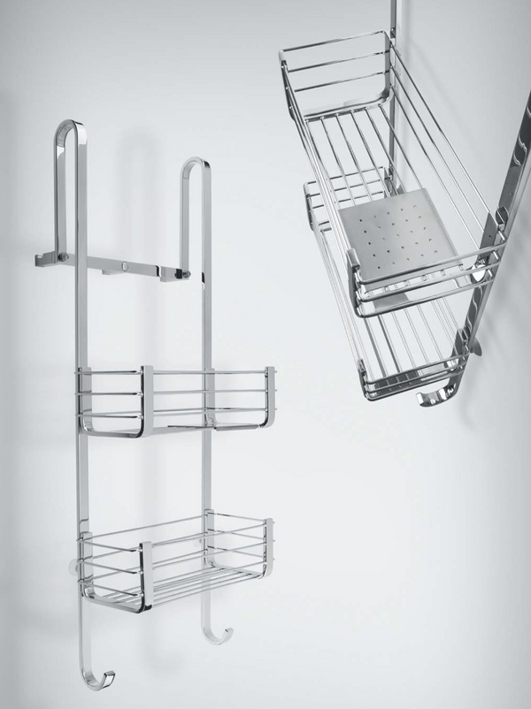 Colombo Units Set piantane portasciugamani multiuso e montato a parete, vista del design e della finitura - Colombo Design