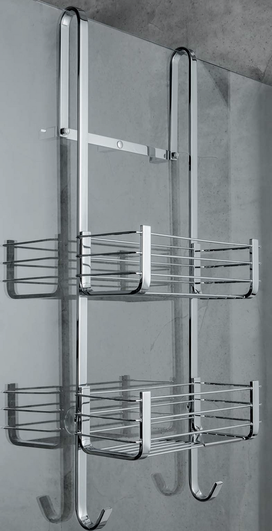 Colombo Units Set piantane portasciugamani multiuso e, dettaglio ravvicinato del materiale e dell'aggancio - Colombo Design