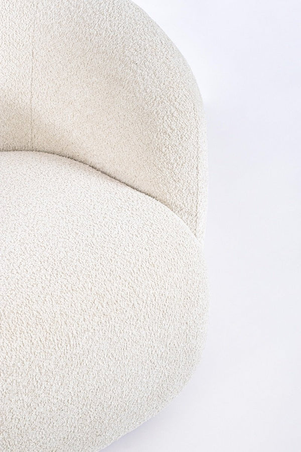 Andrea Bizzotto Tecla poltrona effetto boucle naturale 0743882