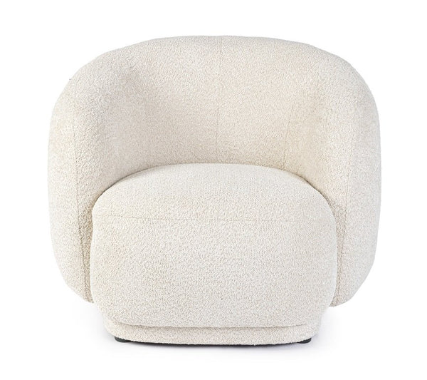 Andrea Bizzotto Tecla poltrona effetto boucle naturale 0743882
