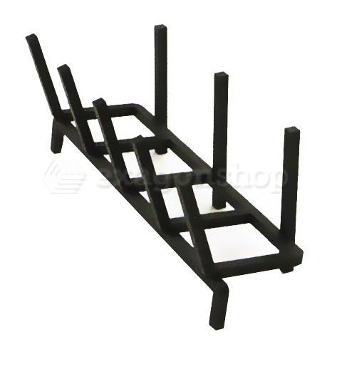 Palazzetti braciere portalegna 54x19xH.21 autoportante in acciaio