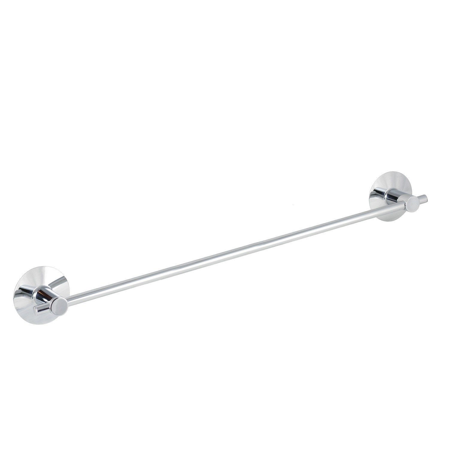 Koh-i-noor Serie 10 portasciugamani 66 cm a muro ad incollo in ottone cromato