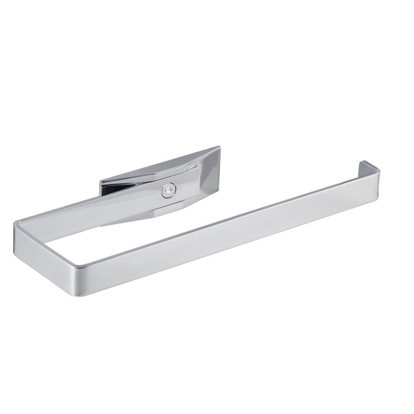 Koh-I-Noor Lem 2.T Portarotolo/Porta Asciugamani 22 cm In Alluminio Cromo