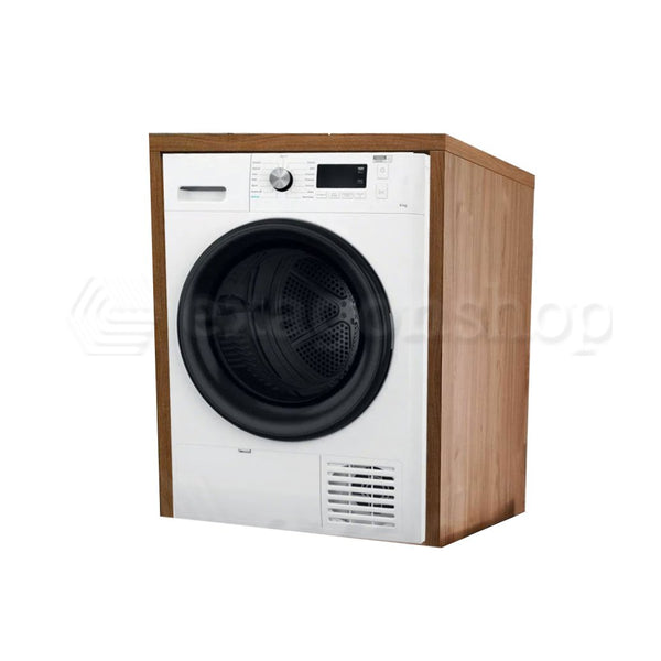 Porta lavatrice asciugatrice 78,5x65 a giorno H 91 da terra o da appoggio noce