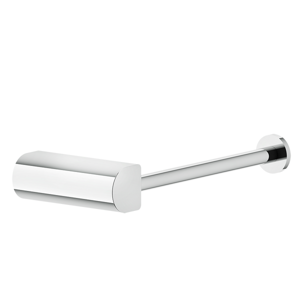 Porta Rotolo A Parete Orizzontale e Verticale Cromo Rilievo 59455 Gessi