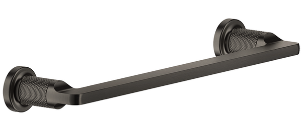 Porta Salviette 30 cm a Parete black metal brushed PVD 707 Inciso 58497 Gessi