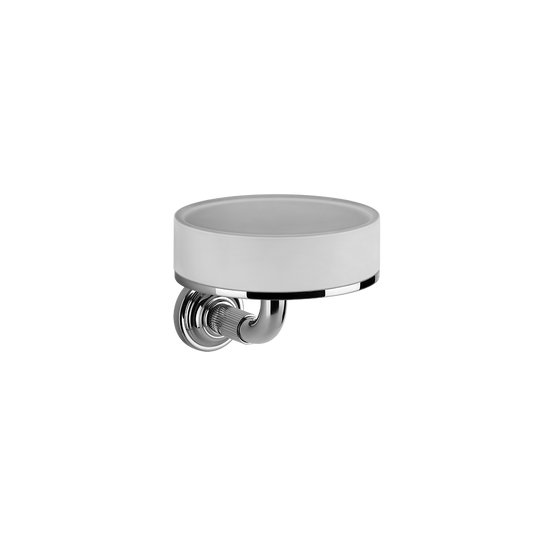 Porta saponetta a muro bianco cromo Venti20 65401 Gessi