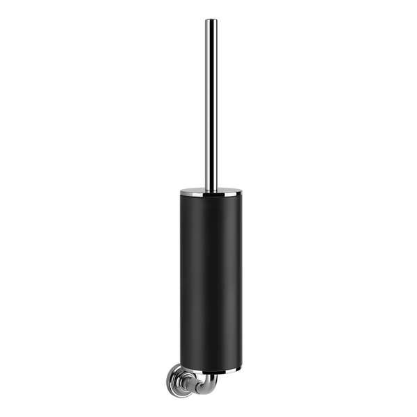 Porta scopino a parete nero cromo Venti20 65420 Gessi