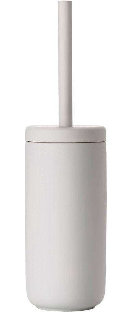 Porta scopino wc a pavimento in gres soft touch grigio soft Zone denmark Ume