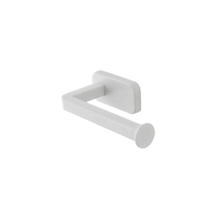 Portarotolo in acciaio inox bianco cubik Feridras