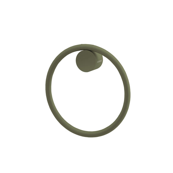 Portsasciugamani ad anello a muro olive Geyser WJC277A0071089 Cosmic