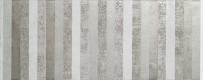 Rivestimento decoro 20x50 in pasta bianca 8,5mm ritmo bianco Ragno Replace