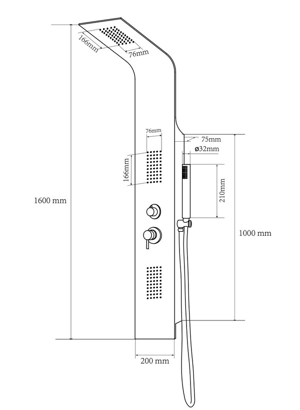 Giglio Parete Attrezzata Finiture Bianco Lucido