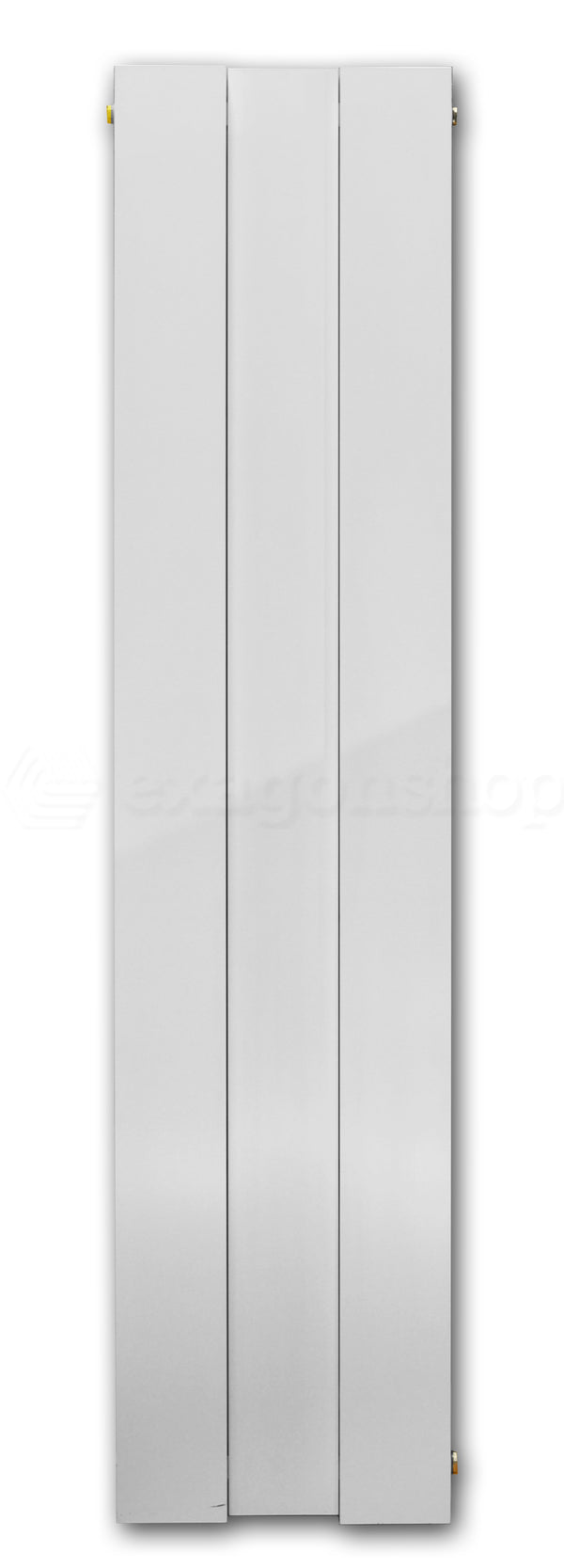 Radiatore 160x30 Verticale 3 Elementi interasse 150 Bianco Opaco Piano Shift Ridea