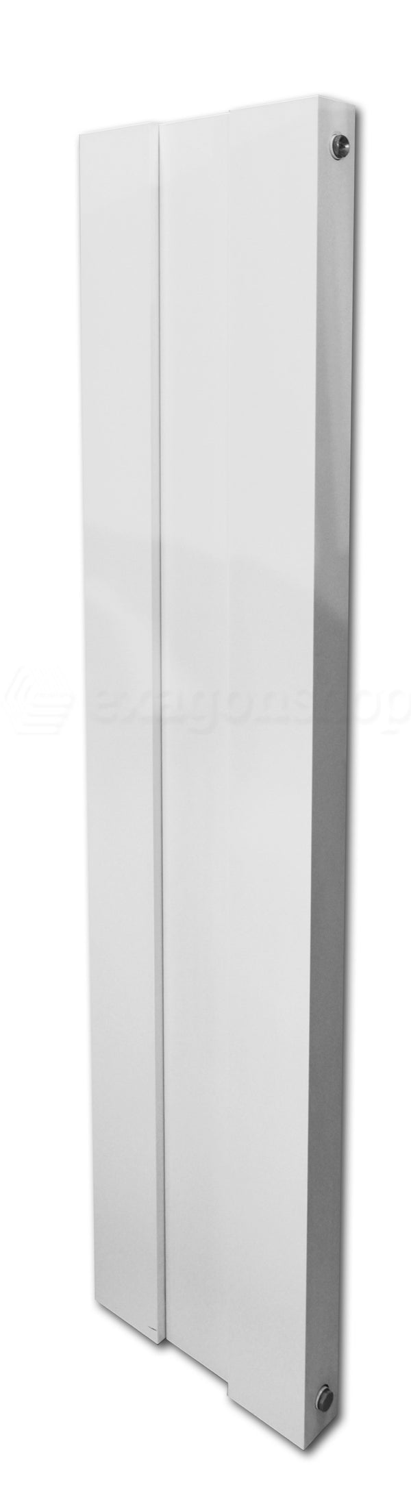 Radiatore 160x30 Verticale 3 Elementi interasse 150 Bianco Opaco Piano Shift Ridea