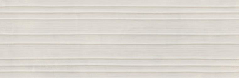 Rivestimento 25x76 Effetto Resina In Pasta Bianca Struttura 3d Rigo Grigio Ceramiche Ragno Now 00R9N306