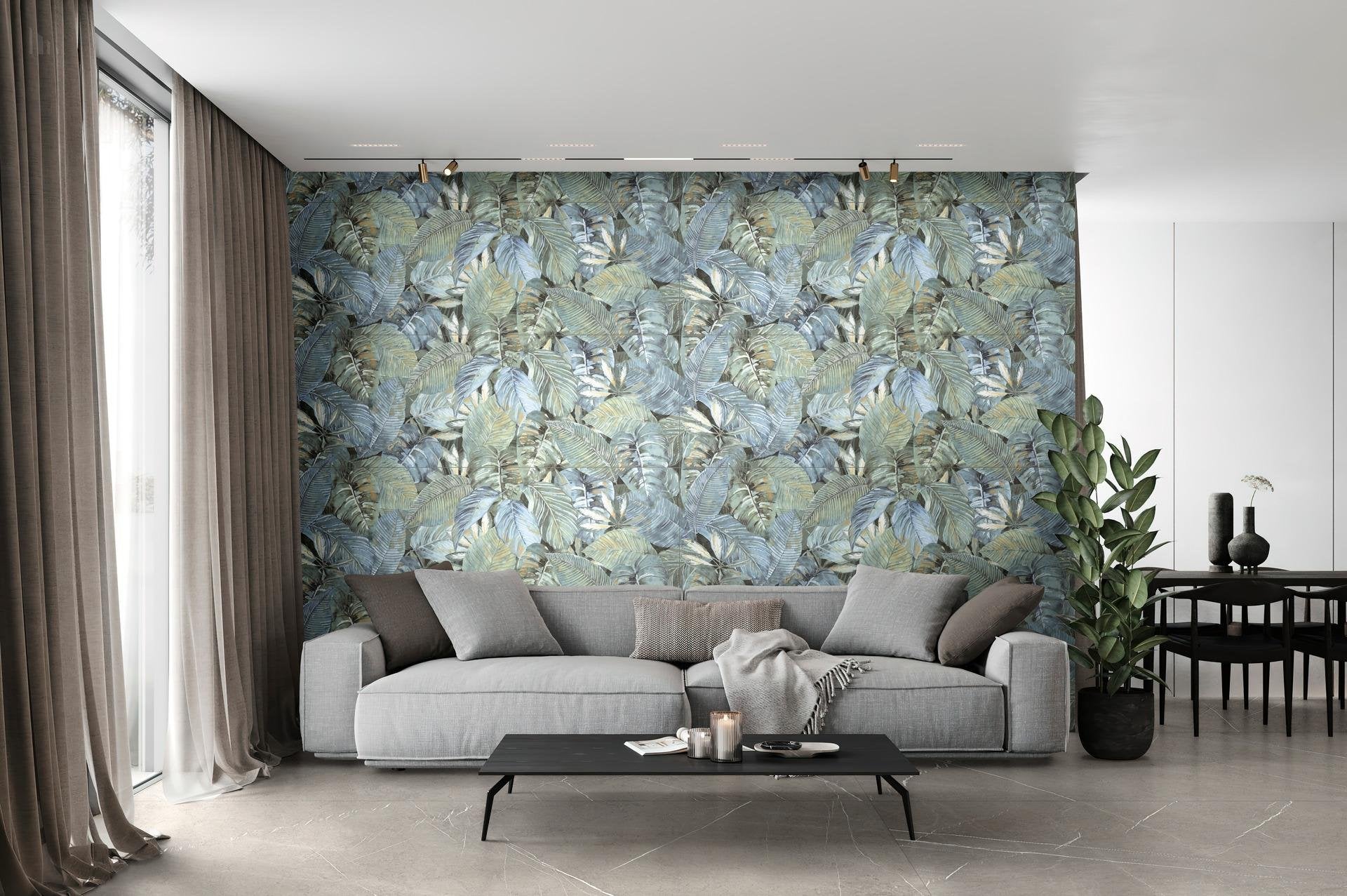 Ragno papers rivestimento 60x180 decorativo rettificato 7 mm in pasta bianca Amazonia Touch