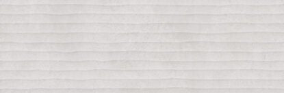 Rivestimento 25x76 in pasta bianca 9mm struttura path 3D grigio Ragno Replace