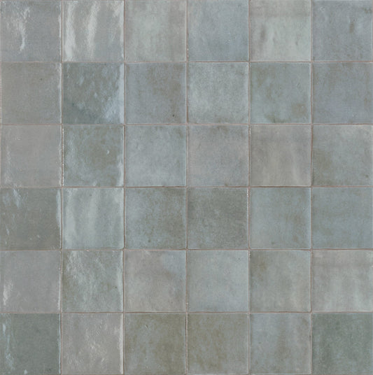 Rivestimento 10x10 monocottura in pasta bianca 10 mm glicine glossy Ragno Melange