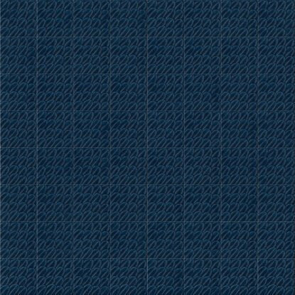 Rivestimento 15x15 in gres porcellanato 10 mm struttura piuma blu glossy Ragno Sol