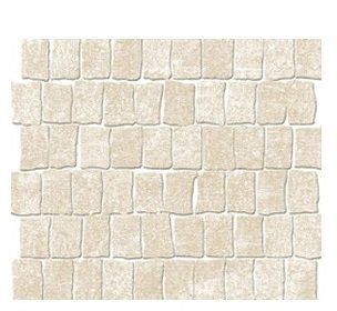 Rivestimento 26x30 mosaico in pasta bianca raw plaster Start 0081113 Naxos