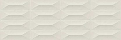 Rivestimento 30x90 in pasta bianca 10 mm struttura trape cream Ragno Tempera