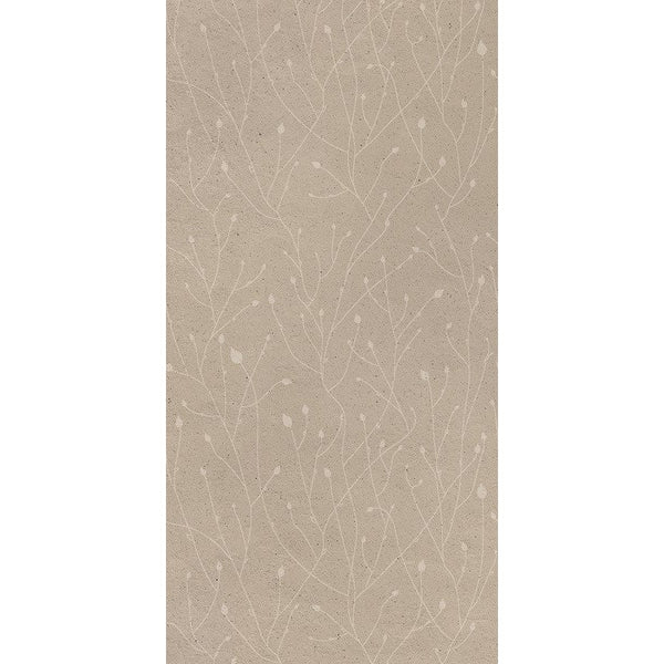 Rivestimento decoro 60x120 in gres porcellanato 6 mm fronds b desert ground 3 comfort Earthtech 772747 Florim
