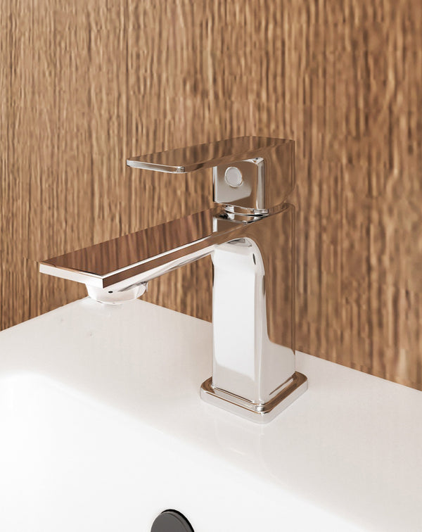 Rubinetto bidet monocomando con flessibili cromo Ten