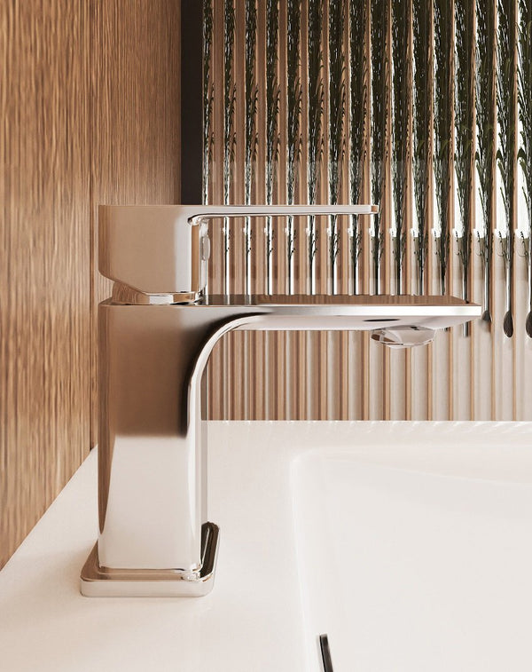 Rubinetto bidet monocomando con flessibili cromo Ten