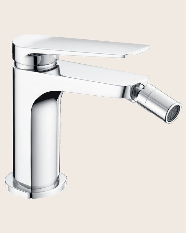 Rubinetto bidet senza scarico in ottone cromato Momo