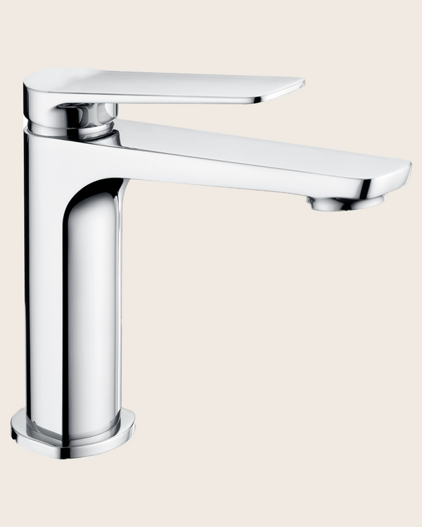 Miscelatore per lavabo senza scarico in ottone cromato Momo