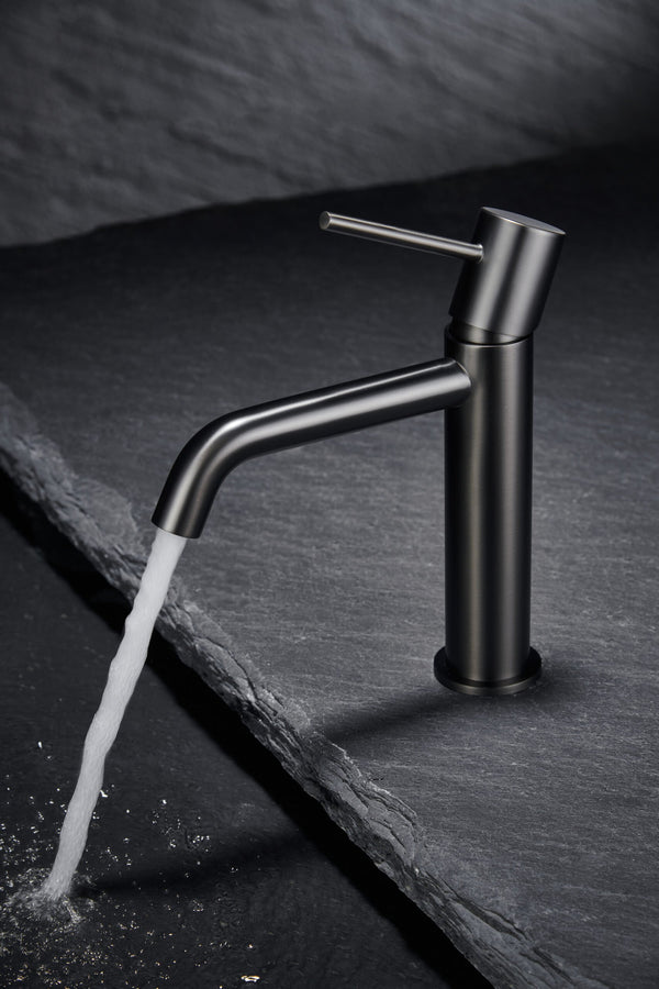 Rubinetto miscelatore per lavabo senza scarico in ottone canna di fucile Memo