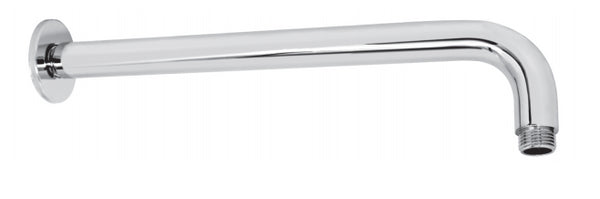 Braccio Doccia Tondo 33 cm Acciaio Cromato