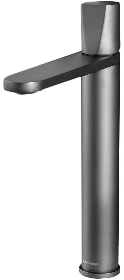 Antonio Lupi Indigo303 Miscelatore Alto Da Piano appoggio Per Lavabo Grafite