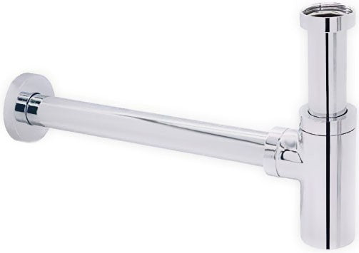 Lizard Sifone Telescopico Tondo 1" 1/4 Ottone Cromato