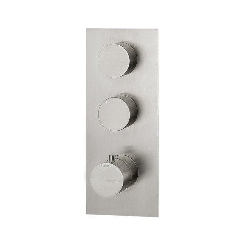 Treemme 3.6 RWIT2586IS35 miscelatore doccia termostatico 2 uscite senza parte incasso inox satinato