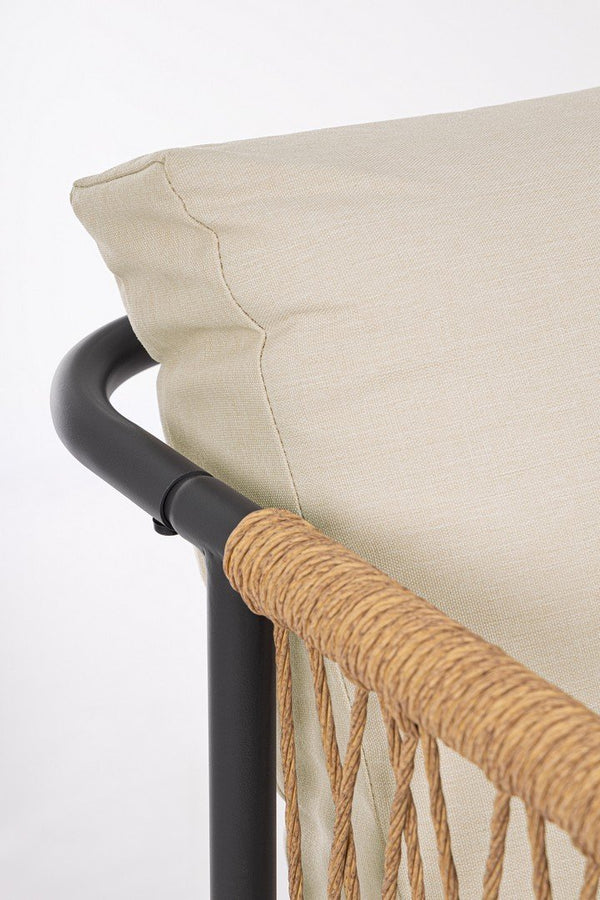 Andrea Bizzotto Felipe salotto da esterno con cuscini naturale 0663800