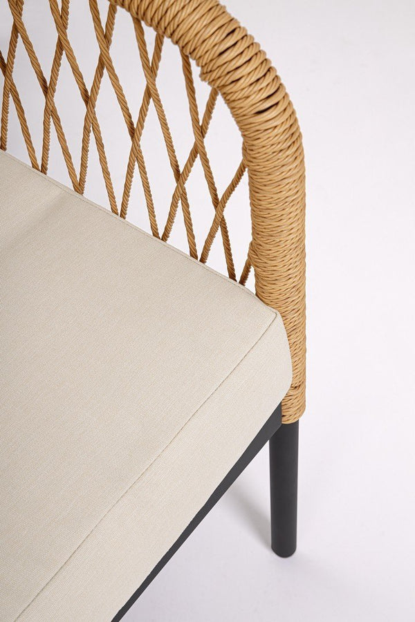 Andrea Bizzotto Felipe salotto da esterno con cuscini naturale 0663800