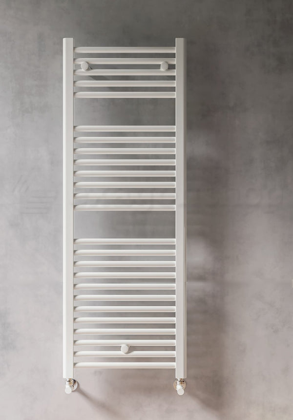 Lazzarini Sanremo Scaldasalviette ad acqua 1230x500 dritto 571W bianco 100978