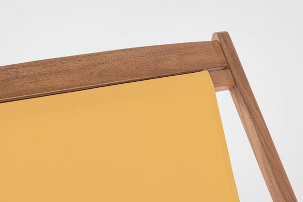 Andrea Bizzotto Noemi sedia a sdraio da esterno senape 0806008