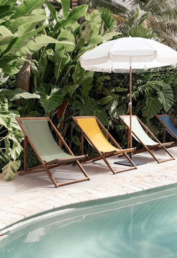 Andrea Bizzotto Noemi sedia a sdraio da esterno senape 0806008