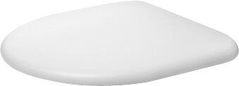 Sedile wc avvolgenete soft close e cerniere in acciaio bianco Architec 006969 Duravit