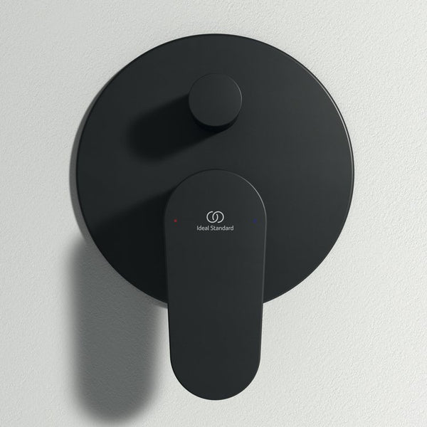 Ideal Standard Cerafine O Set Completo Rubinetteria Bagno Lavabo Doccia Bidet Nero Opaco Incasso Doccia Incluso A7193XG BD131XG BC705XG BD389XG