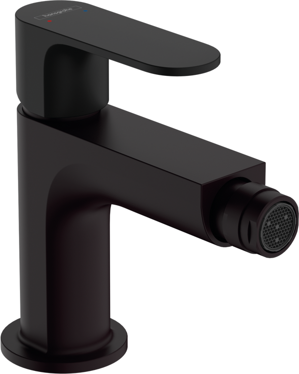Rebris S Hansgrohe Coppia rubinetti lavabo coolstart e bidet scarico pop up nero opaco