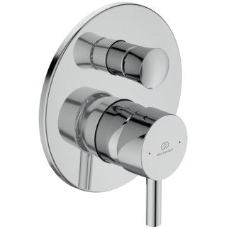 Ideal Standard Ceraline Nuovo Set Rubinetti Lavabo Bidet con piletta Click Clack e Doccia con Corpo Incasso Cromo