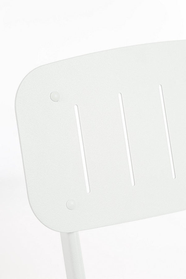 Andrea Bizzotto Bistrot Yvonne set tavolo e sedie bianco 0803566