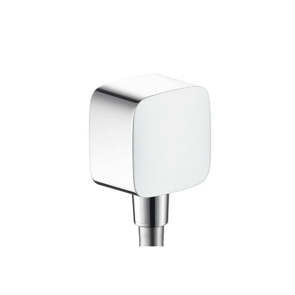 Hansgrohe kit doccia con soffione 30 cm Feridras tondo miscelatore doccetta con flessibile e corpo incasso cromo