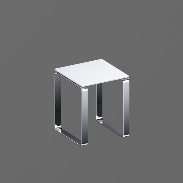 Koh-I-Noor 5470kv Sgabello In Alluminio E Abs Bianco